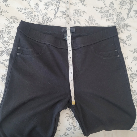 SANCTUARY Pull On Ponte Knit Slim Stretch Jegging Pants Women's Size M Black - Picture 12 of 16